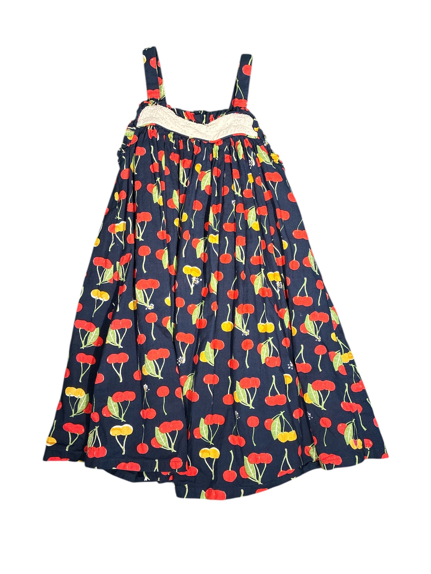 Pink Chicken Cherry Dress Kids Size 6 New w/No Label