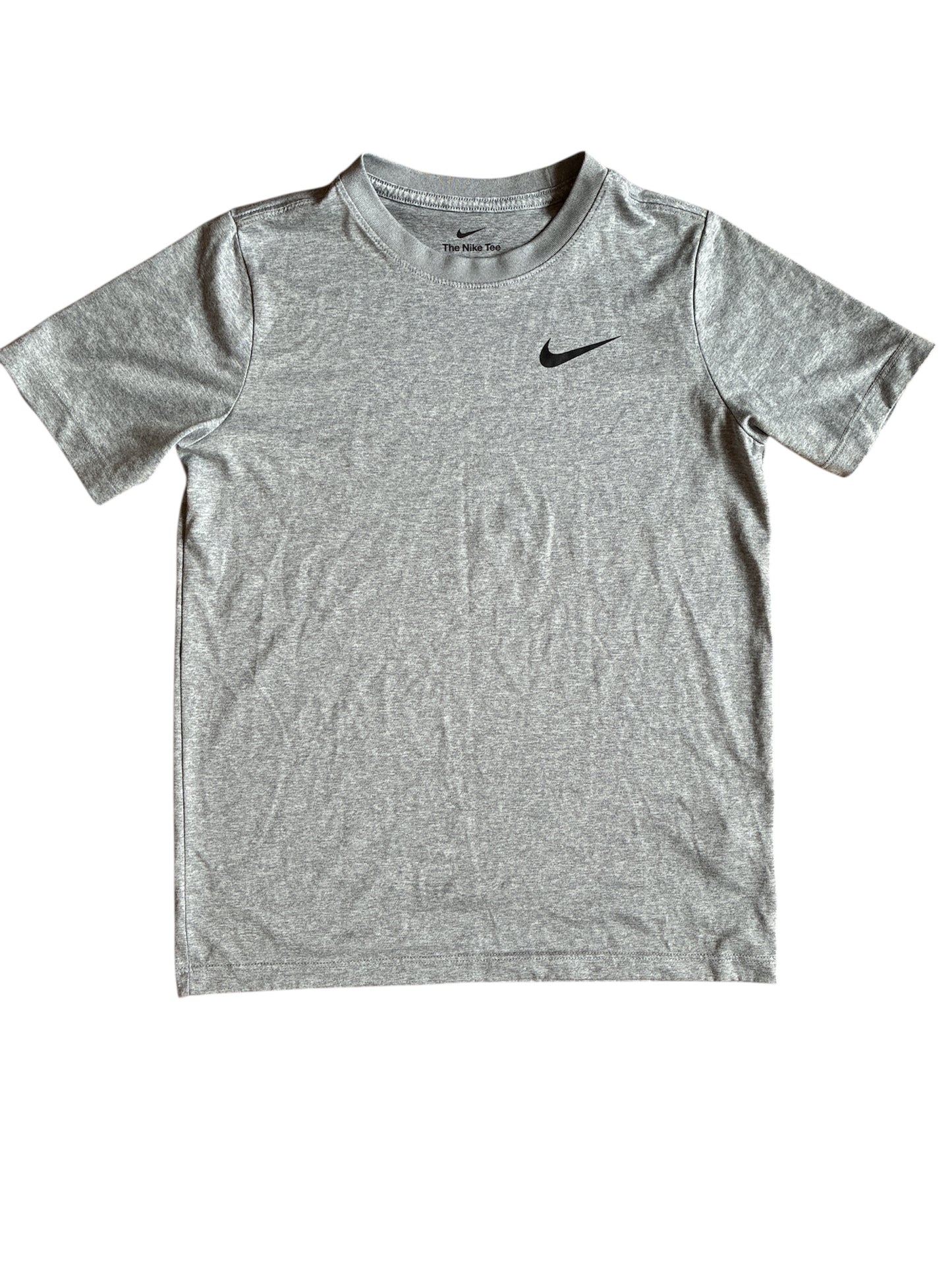 Nike Dri-Fit Gray T-Shirt Size Kids L