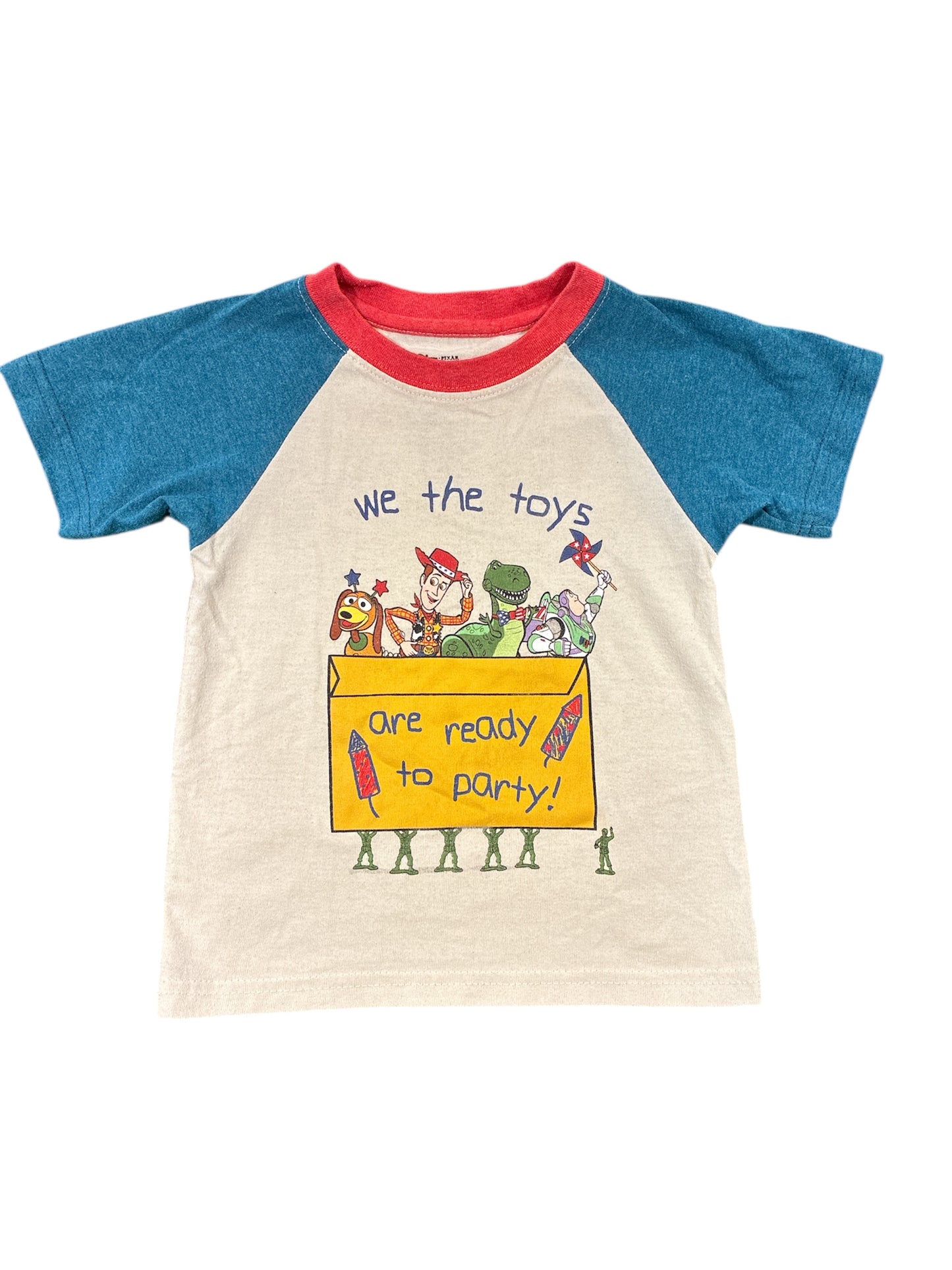 Disney Pixar Toy Story T-Shirt Size 2