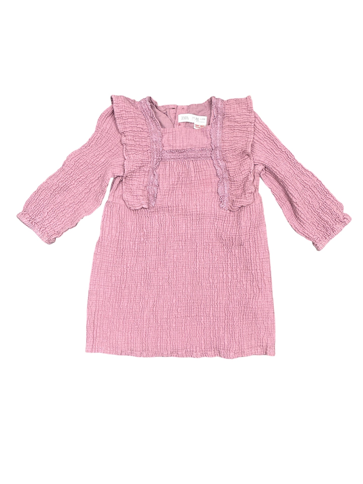 Zara Purple Dress Size 4-5