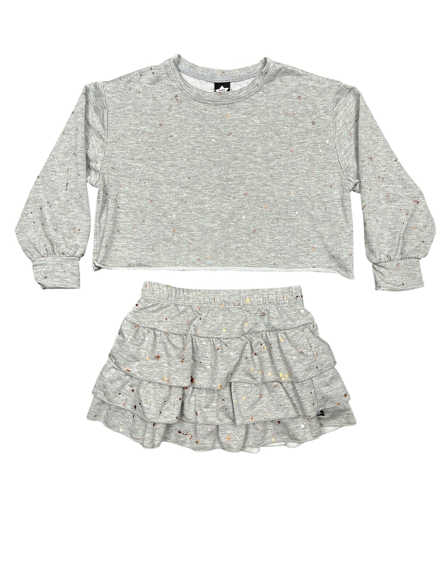 Pixie Lane Top & Skirt Set Size 7
