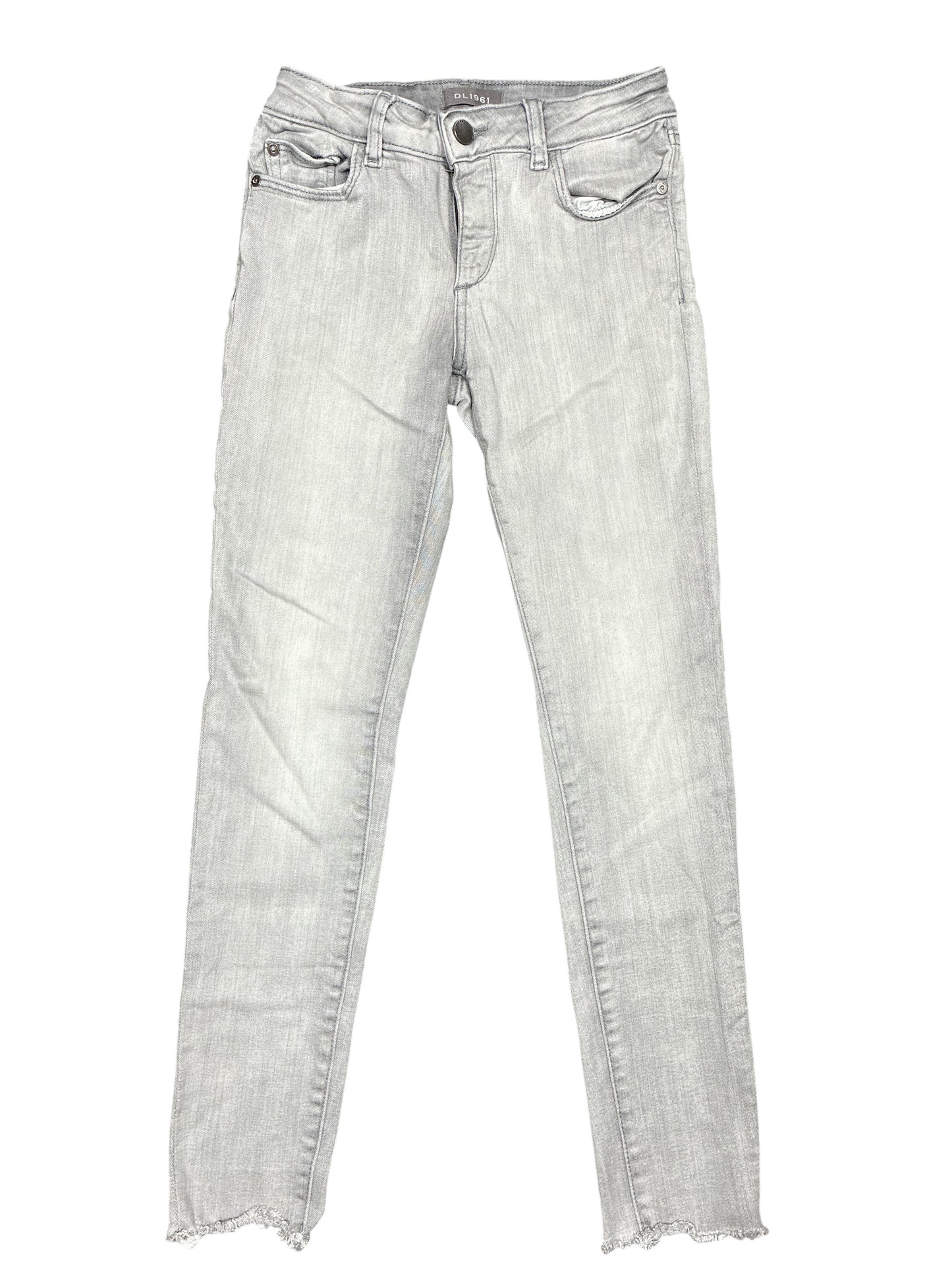 DL1961 Light Gray Stretch Denim Size 10