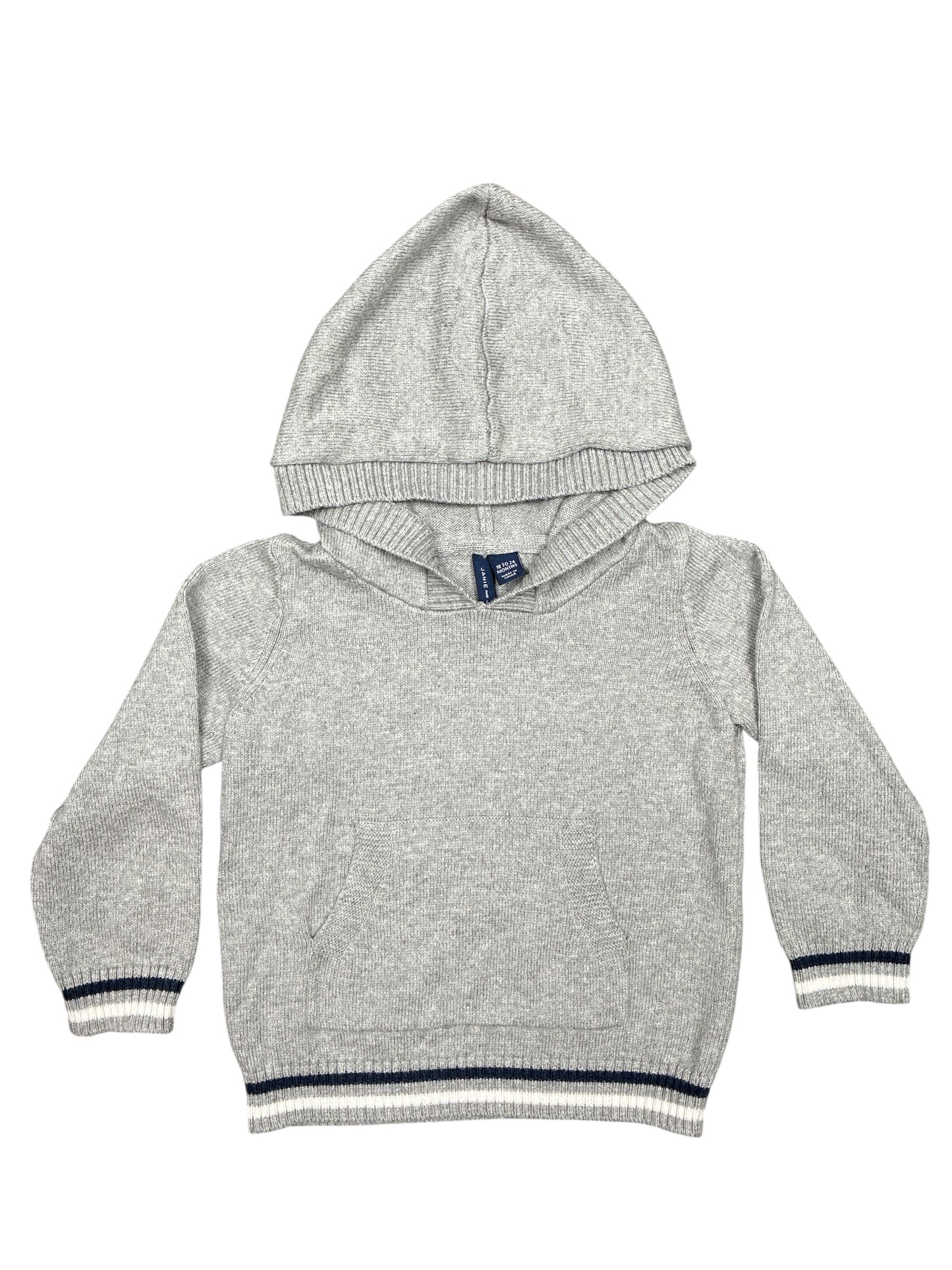 Janie and Jack Hoodie Sweater Size 18-24 Months