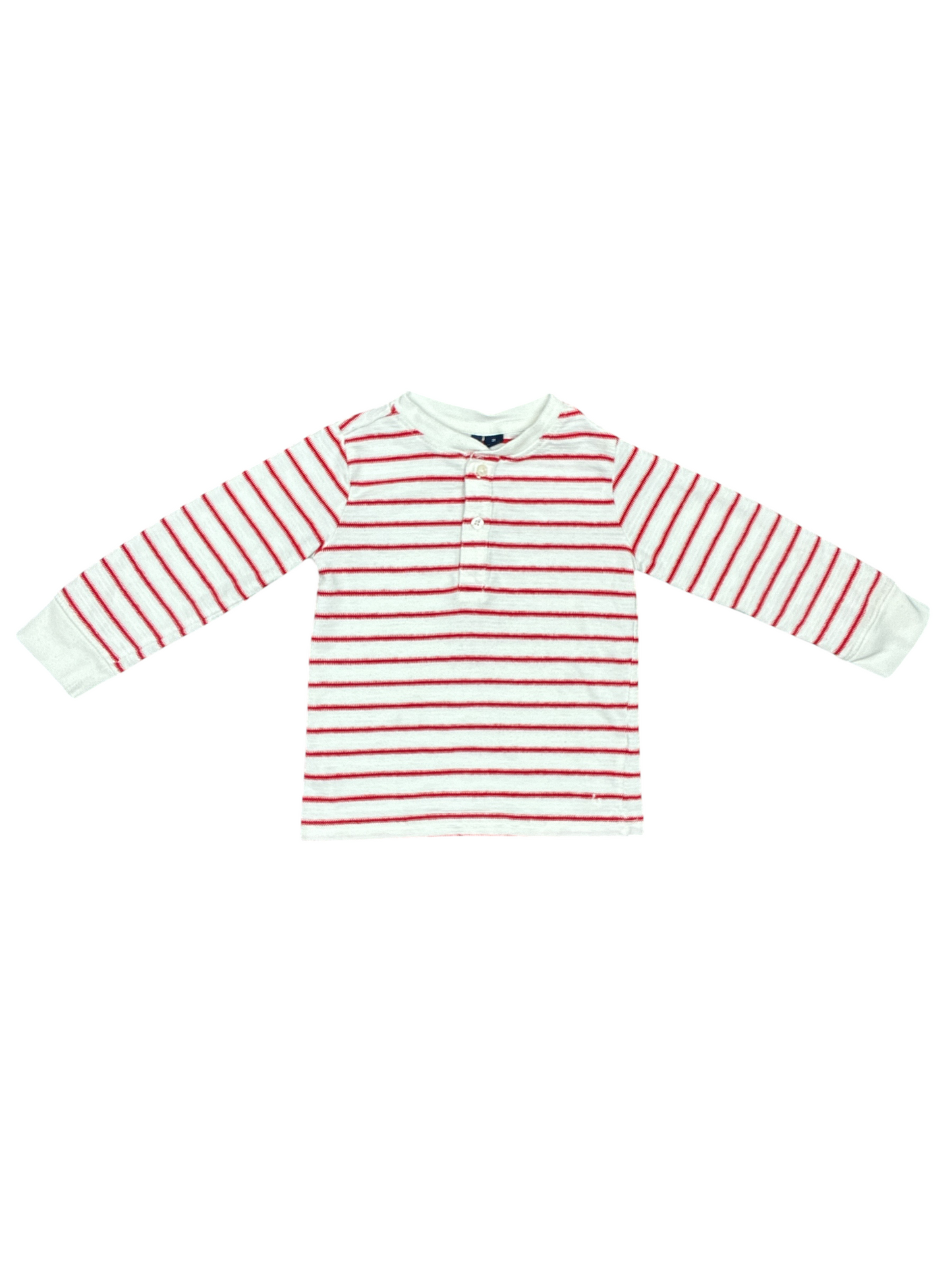 Janie and Jack Henley Tee Size 2