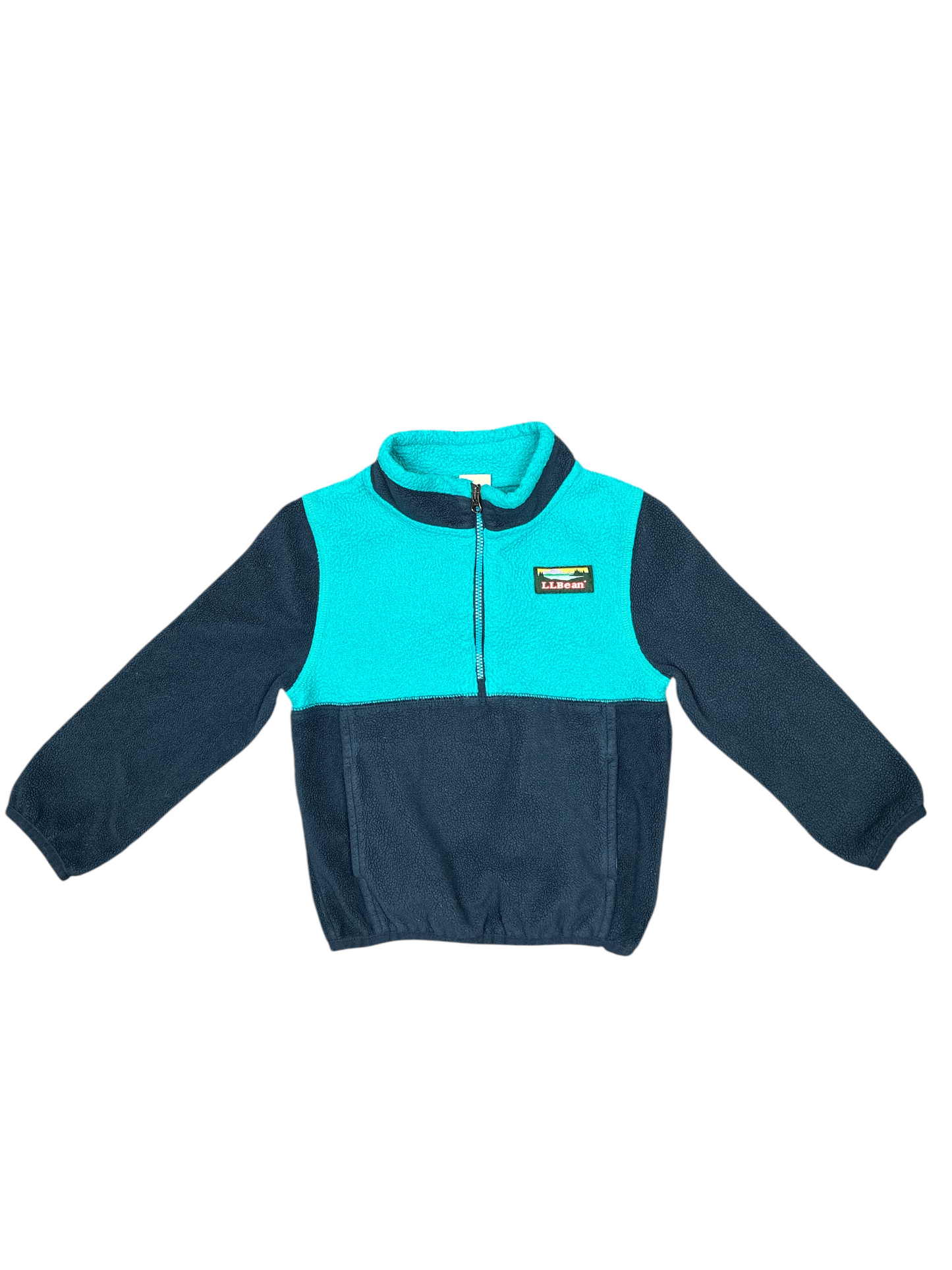 L.L. Bean Fleece Pullover Quarter-Zip Size 3