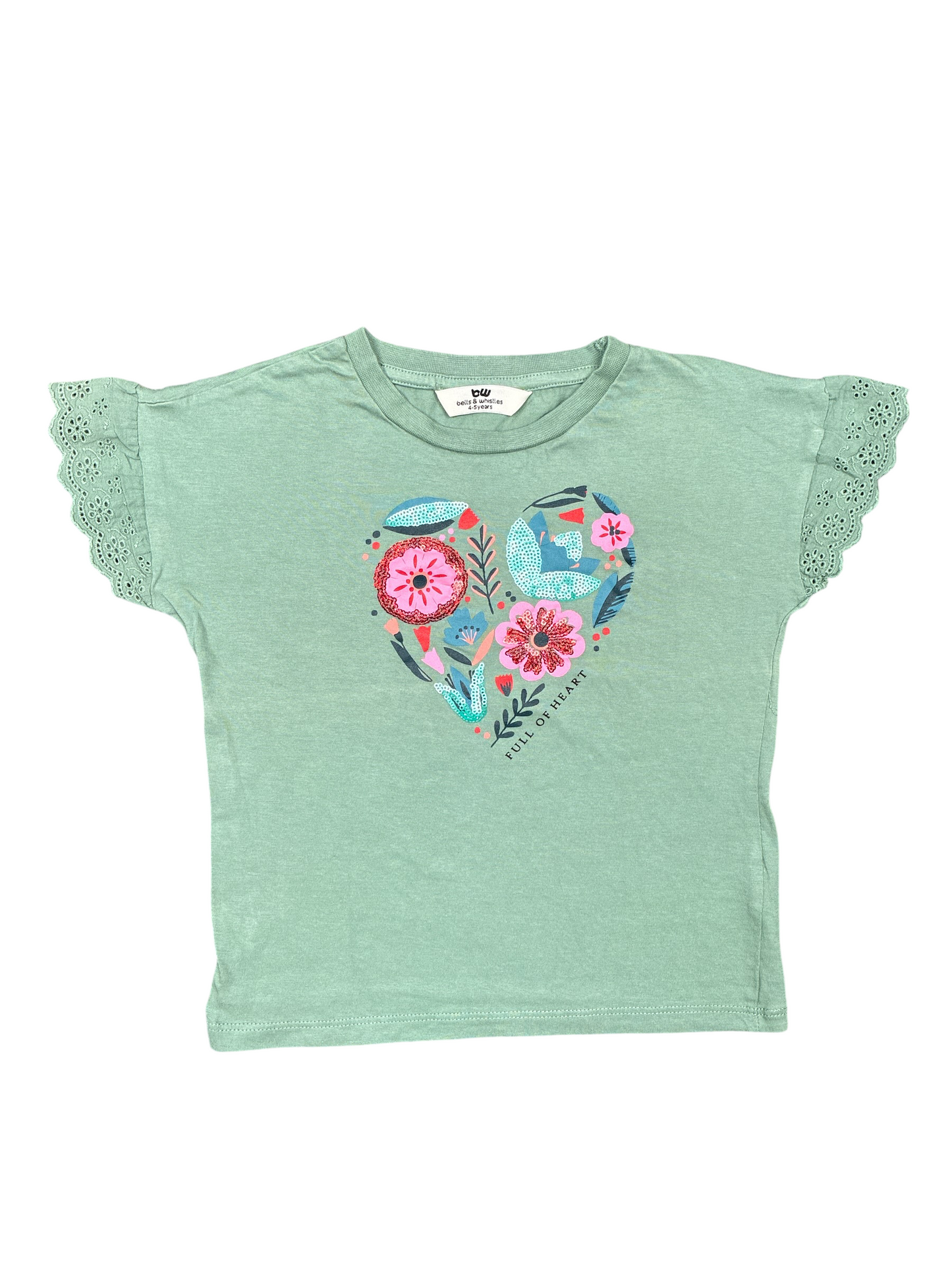 Bells & Whistles T-Shirt Size 4-5