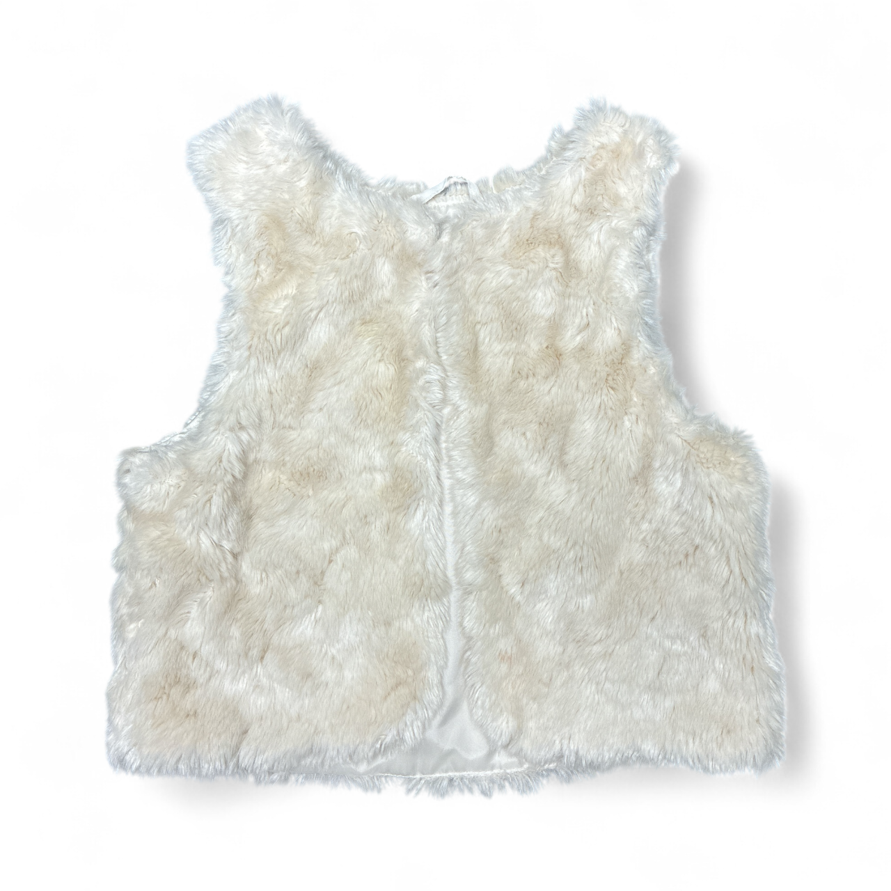 H&M Faux Fur Vest Size 7-8