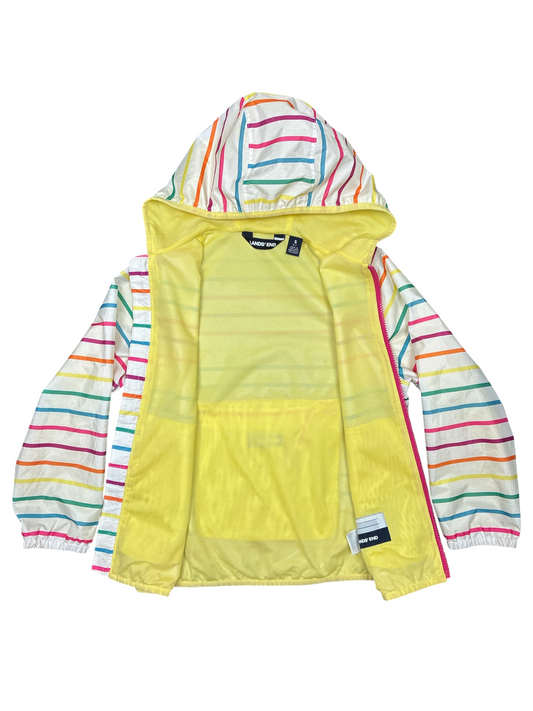 Lands' End Packable Windbreaker Size S (6-7)