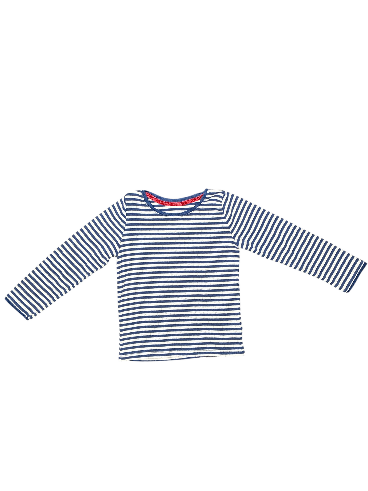 Boden Long Sleeve Pointelle Top Size 4-5