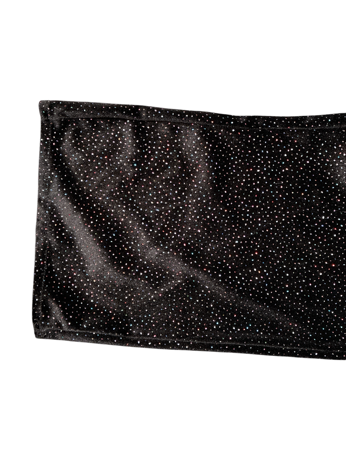 Zara Girls' Sparkle Velvet One-Shoulder Jumpsuit Size 7