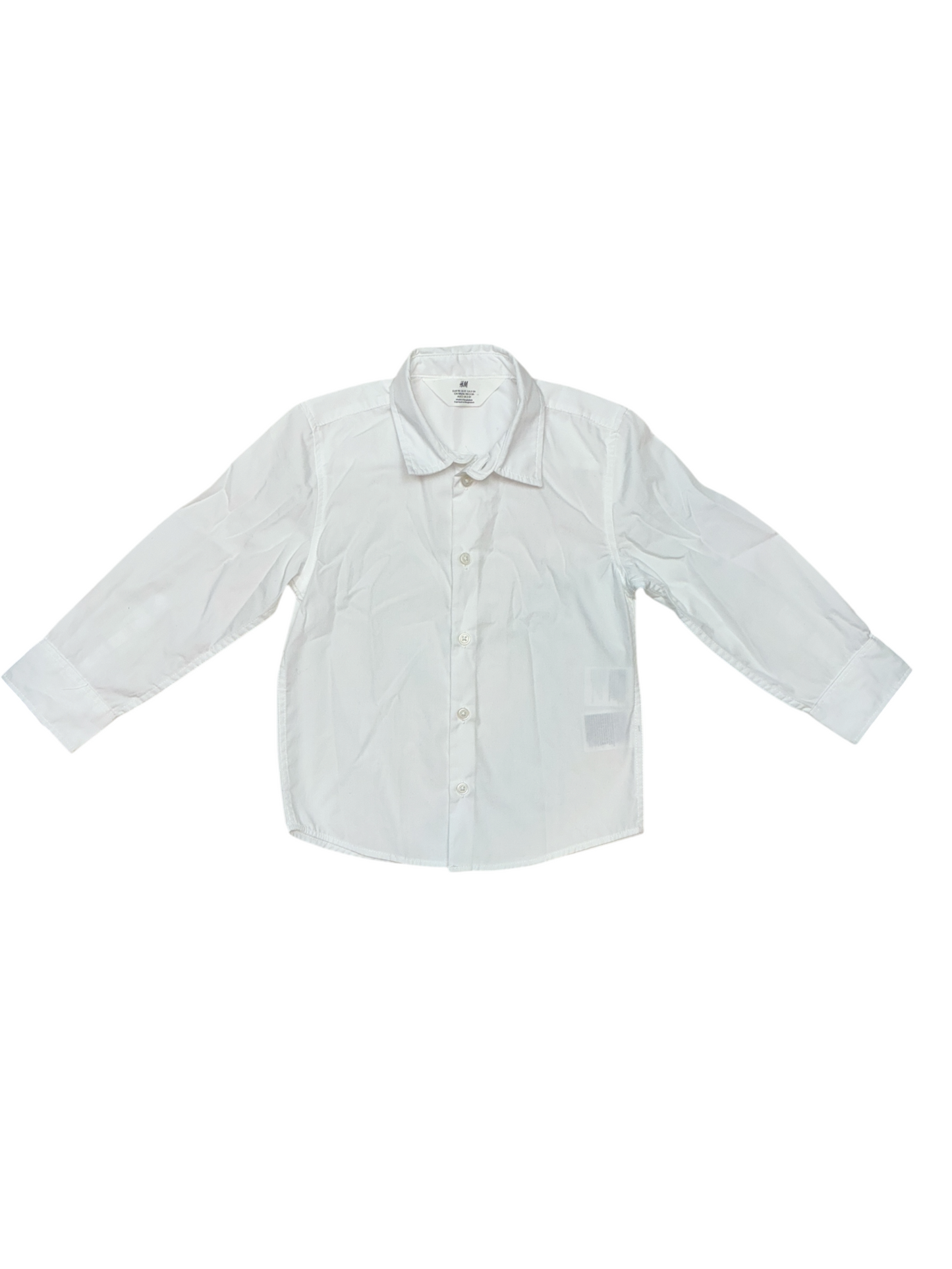 H&M White Shirt Size 3