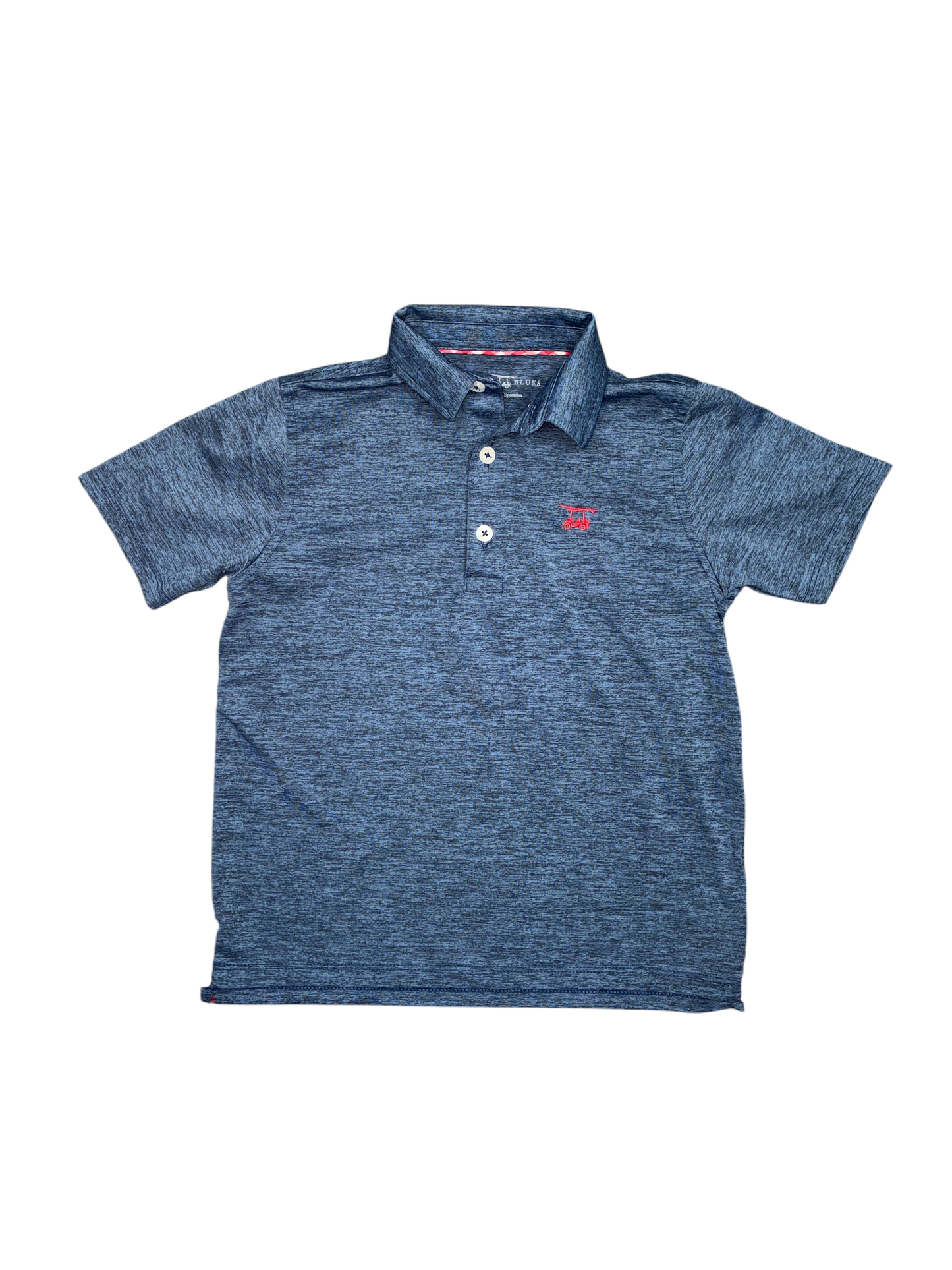 Bald Head Blues Polo Shirt Size 6