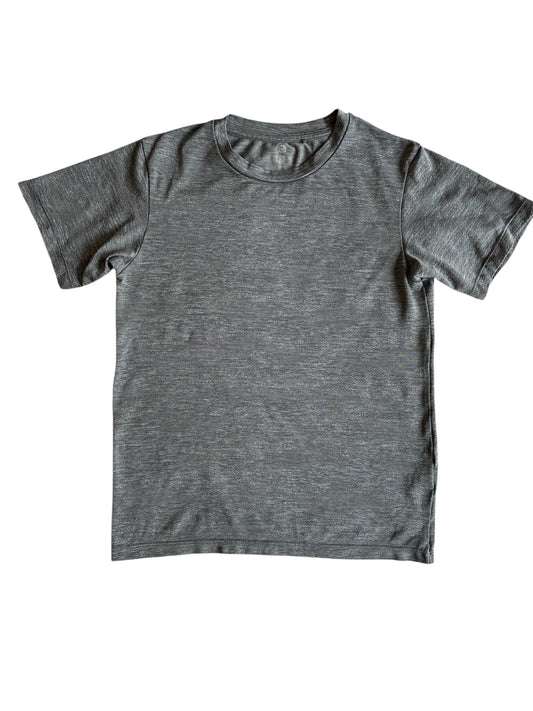 UNIQLO Dry-Ex Cool Control Gray T-Shirt Size 11-12