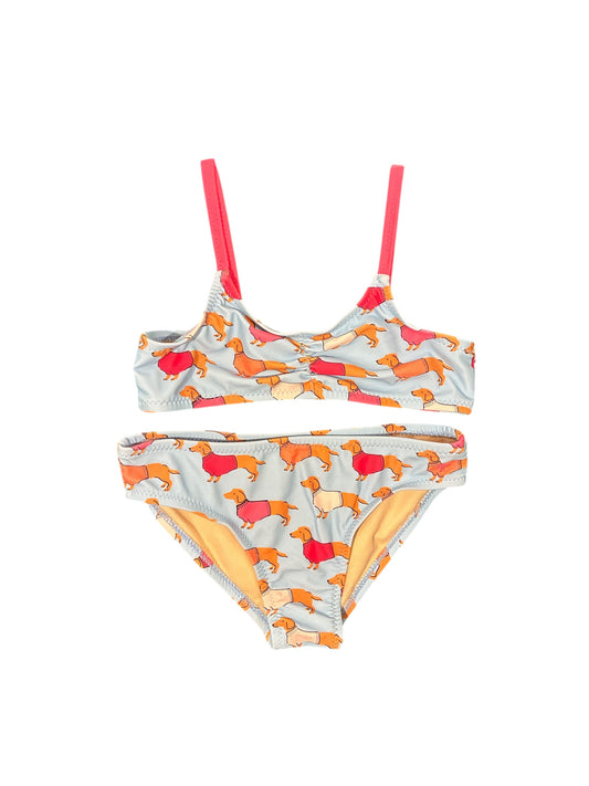 Pink Chicken Dog Swimwear Size 6