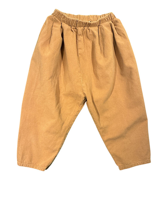 Navi Brown Balloon Pants for Girls Size 6-8