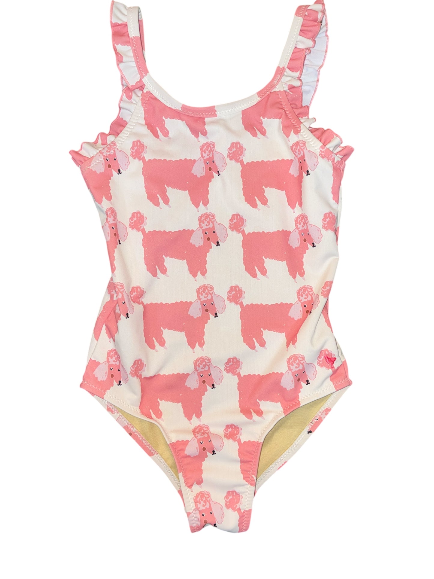 Pink Chicken Poodle Swimwear Size 6