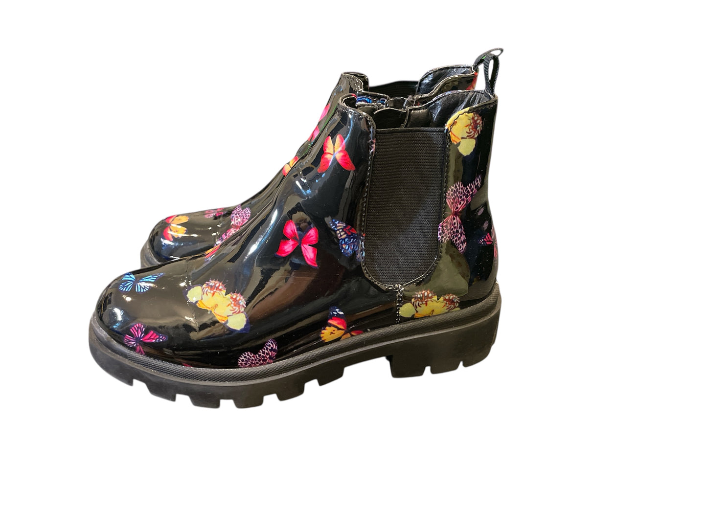 Steve Madden Butterfly Boots Size 2Y