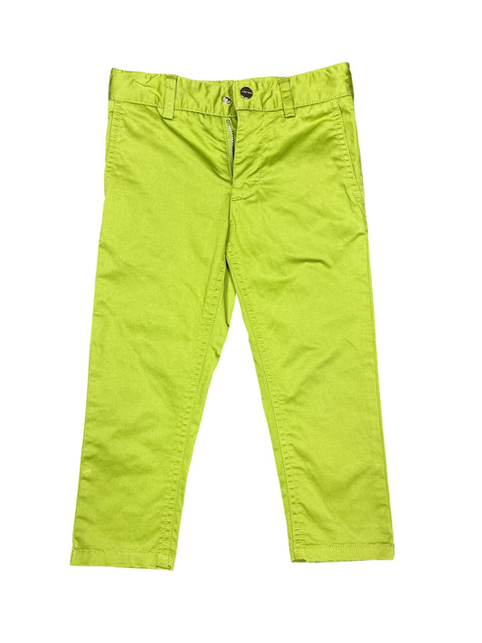 Jacadi Green Pants Size 3