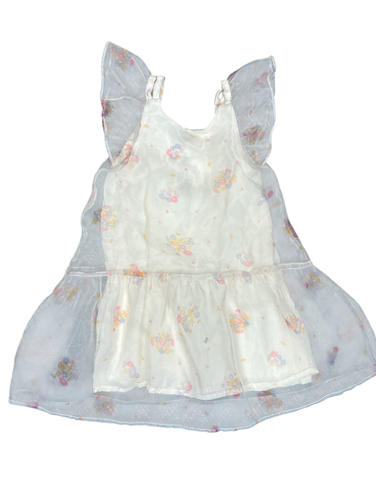 Floral Sheer Dress Size 4