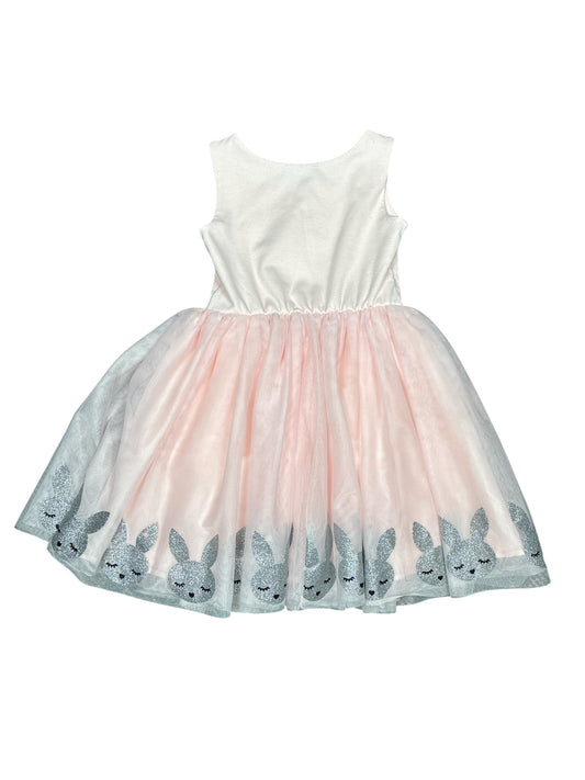 Zunie Pink Rabbit Dress Size 6