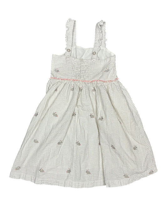 Pink Chicken Rabbit Dress Kids Size 7