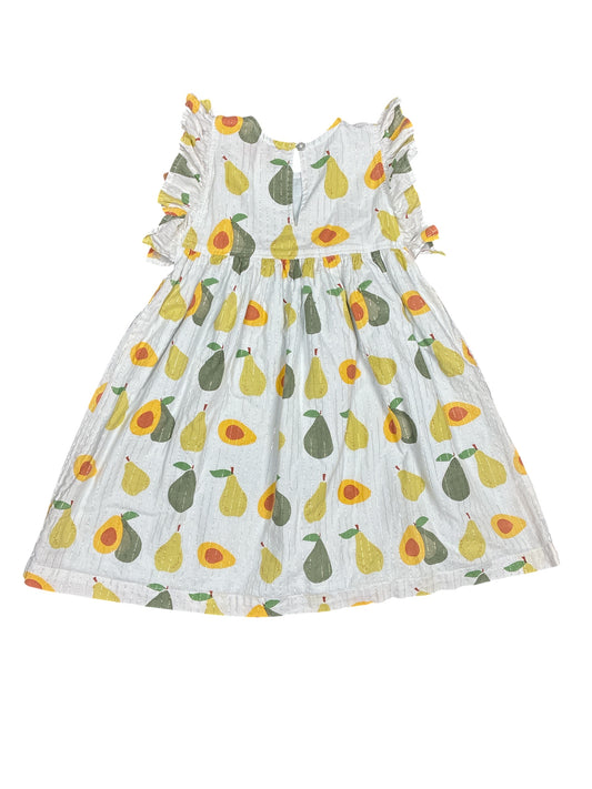 Pink Chicken Avocado Dress Kids Size 6