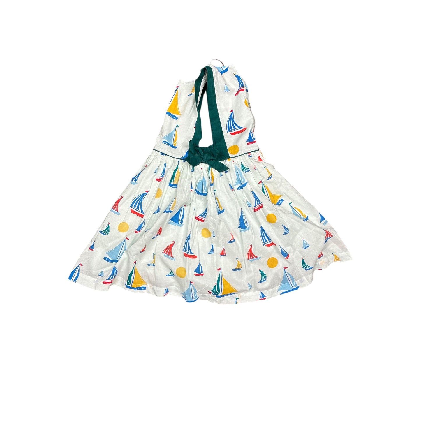 Pink Chicken Sailboat Dress Kids Size 7 New w/out Tag