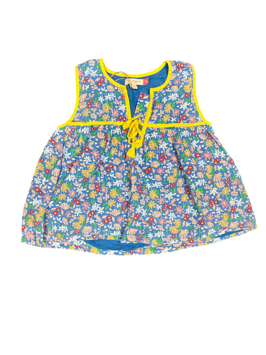 Pink Chicken Flower Top Size 7