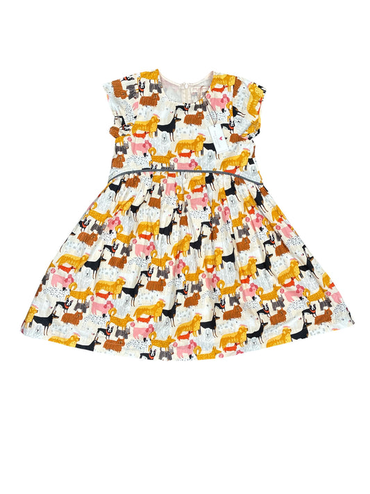 Pink Chicken Dog Dress Kids Size 7 New w/Tag