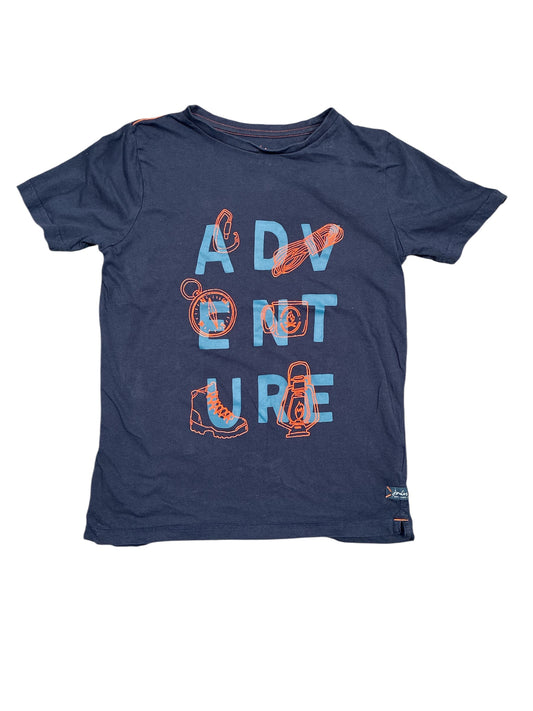 Joules Navy Blue Adventure T-Shirt Size 12