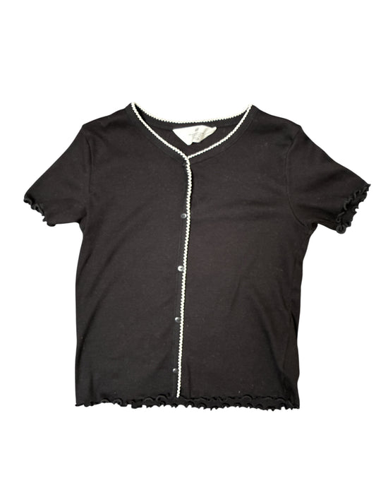 H&M Black Top Size 8-10