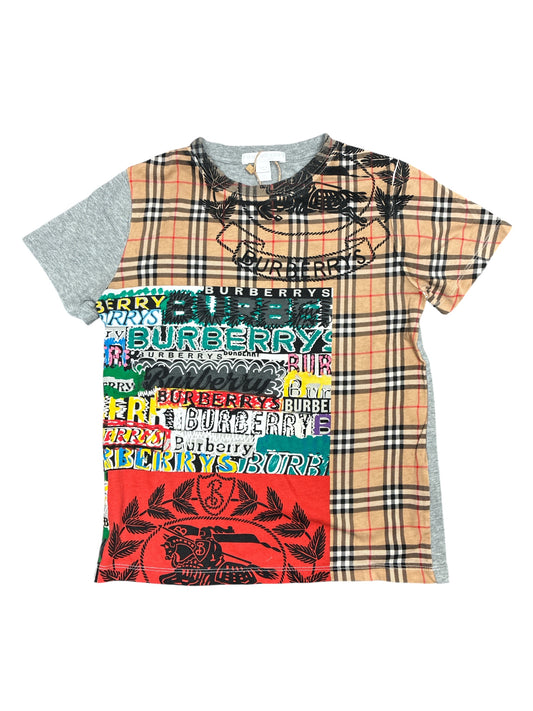 Burberry Gray T-Shirt Kids Size 8