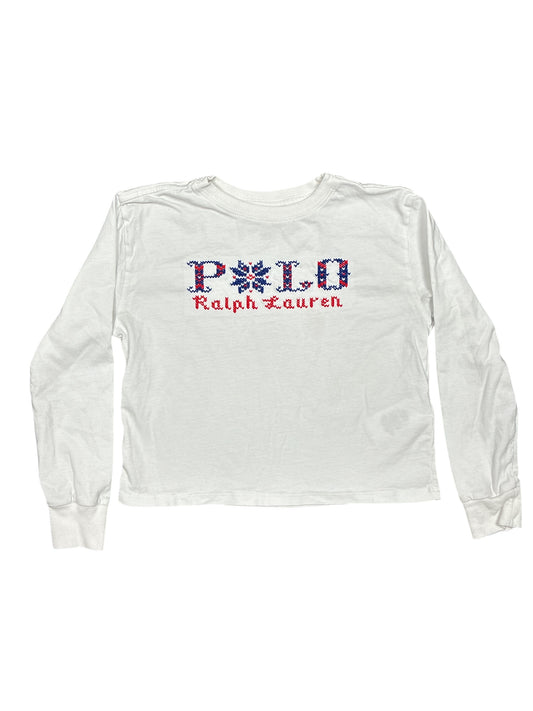 Polo Long Sleeve Shirt Size 6