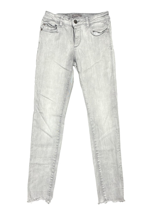 DL1961 Light Gray Stretch Denim Size 10