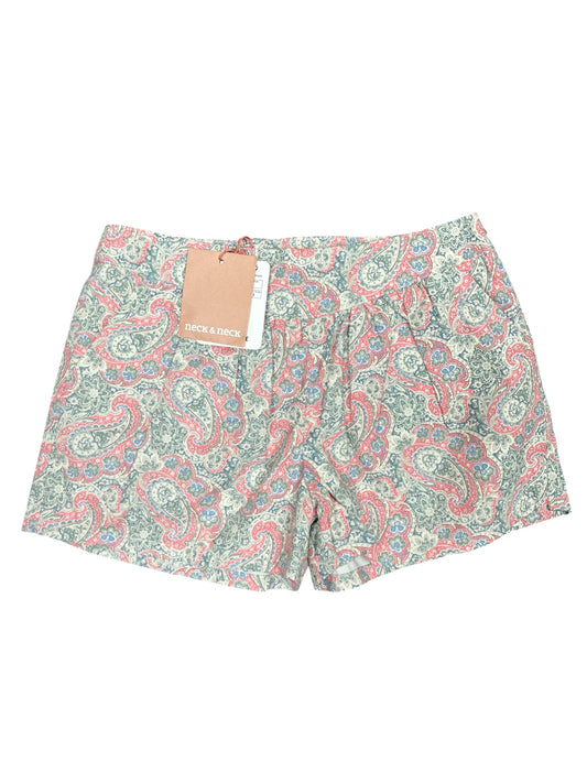 Neck & Neck Floral Shorts Size 6-7 New w/Tag