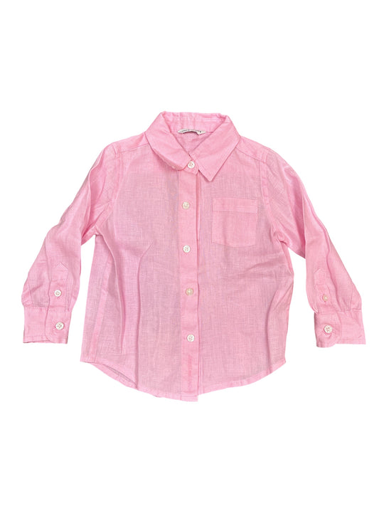 Janie and Jack Linen Shirt Size 12-18 Months