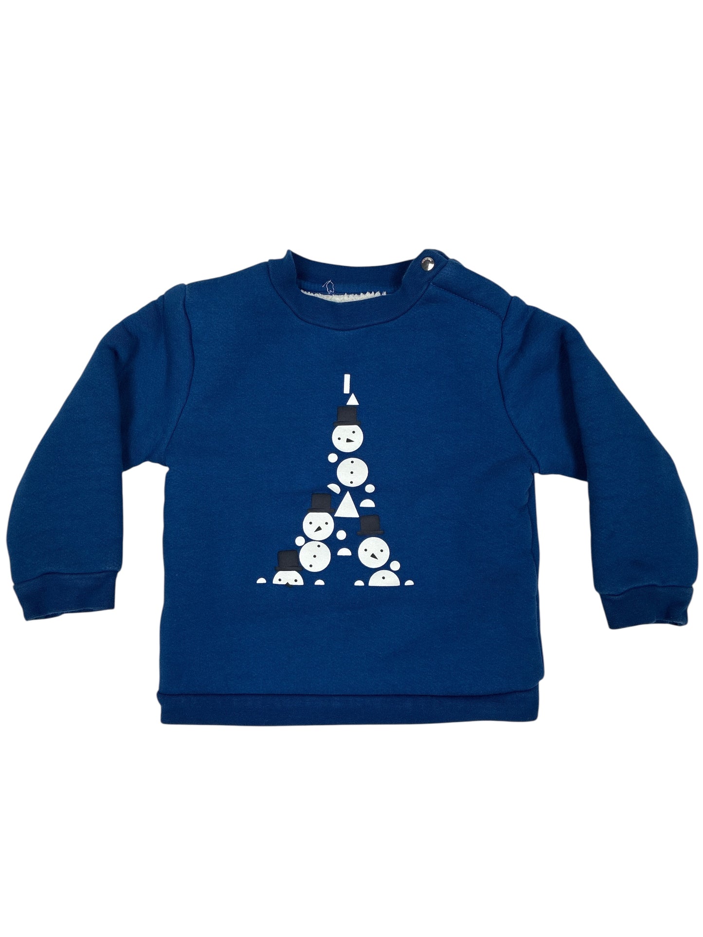 Jacadi Fleece Sweatshirt Size 18 Months (No Tag)