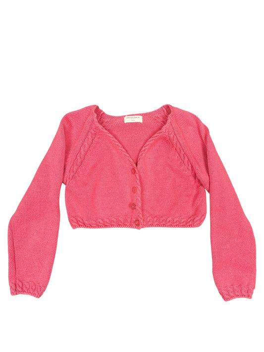 Neck & Neck Cropped Cardigan Size 6-7
