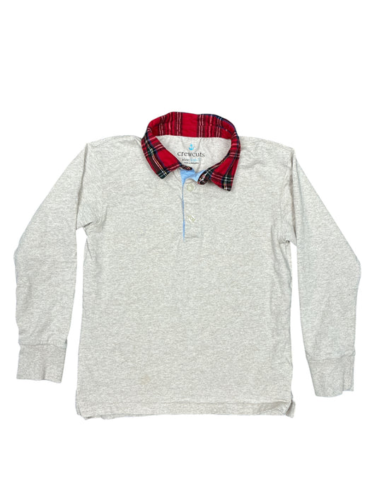Crewcuts Long Sleeve Polo Shirt Size S (6-7)