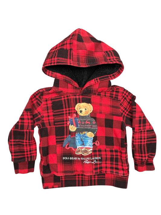 Polo Ralph Lauren Plaid Hoodie Size 3