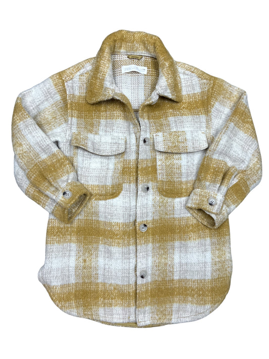 Zara Girls Plaid Shirt Jacket Size 6