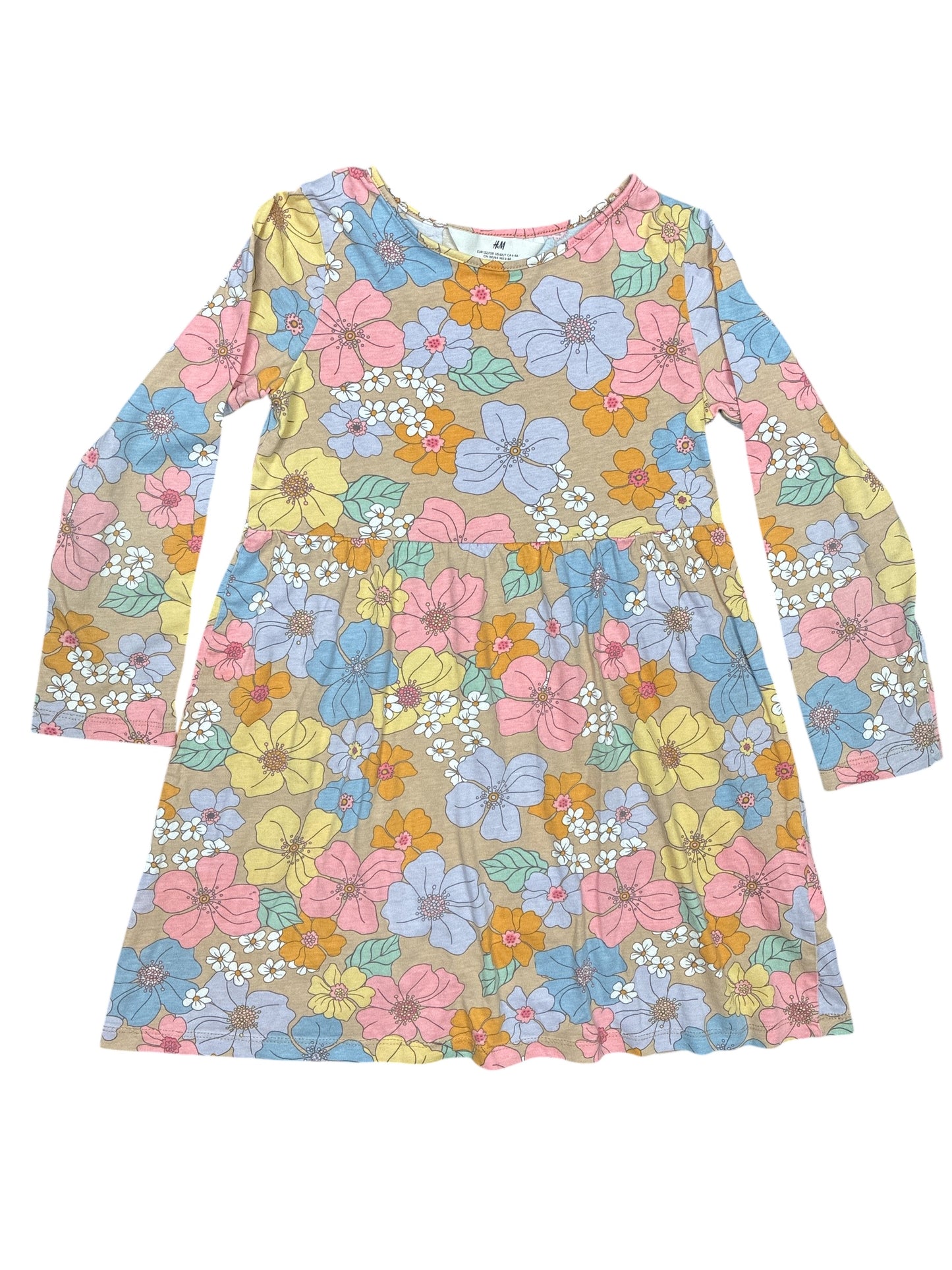 H&M Floral Dress Size 6-7