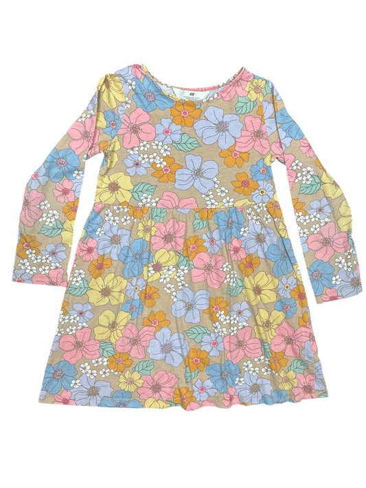 H&M Floral Dress Size 6-7