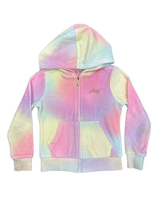 Juicy Couture Velour Zip-Up Jacket Size 5