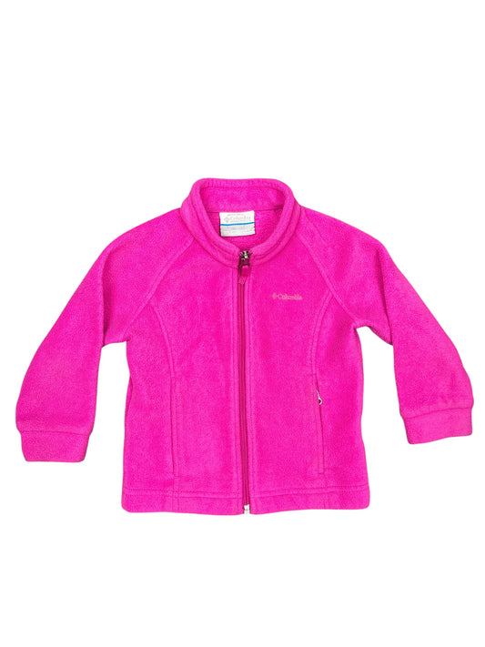 Columbia Girls Full Zip Fleece Jacket Size 2