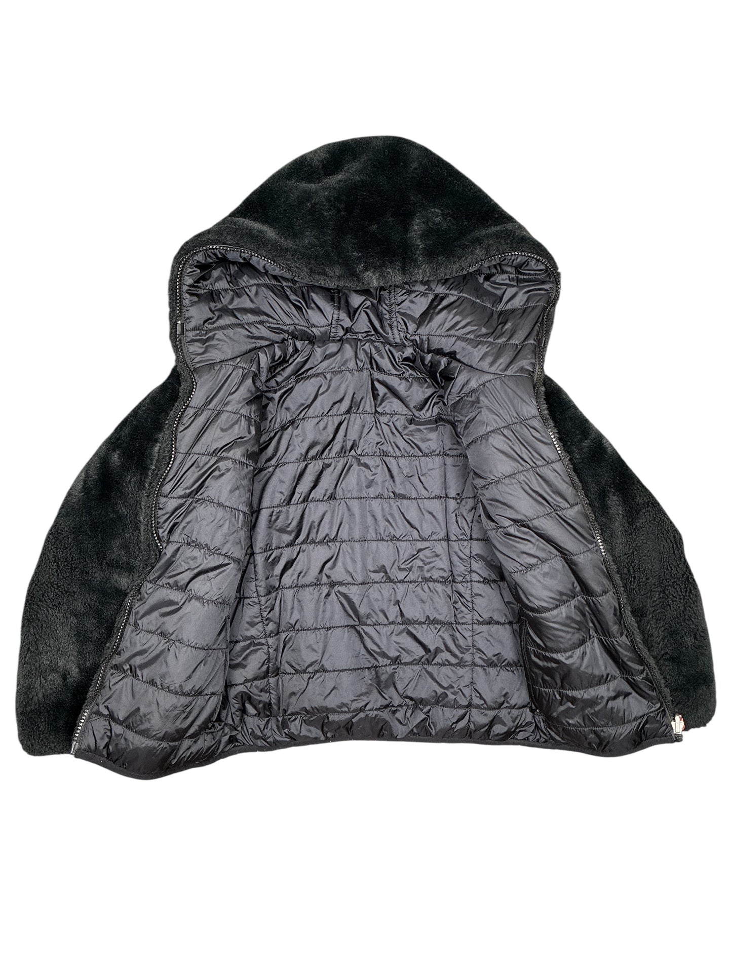 Save The Duck Faux Fur Hooded Reversible Jacket Size 8