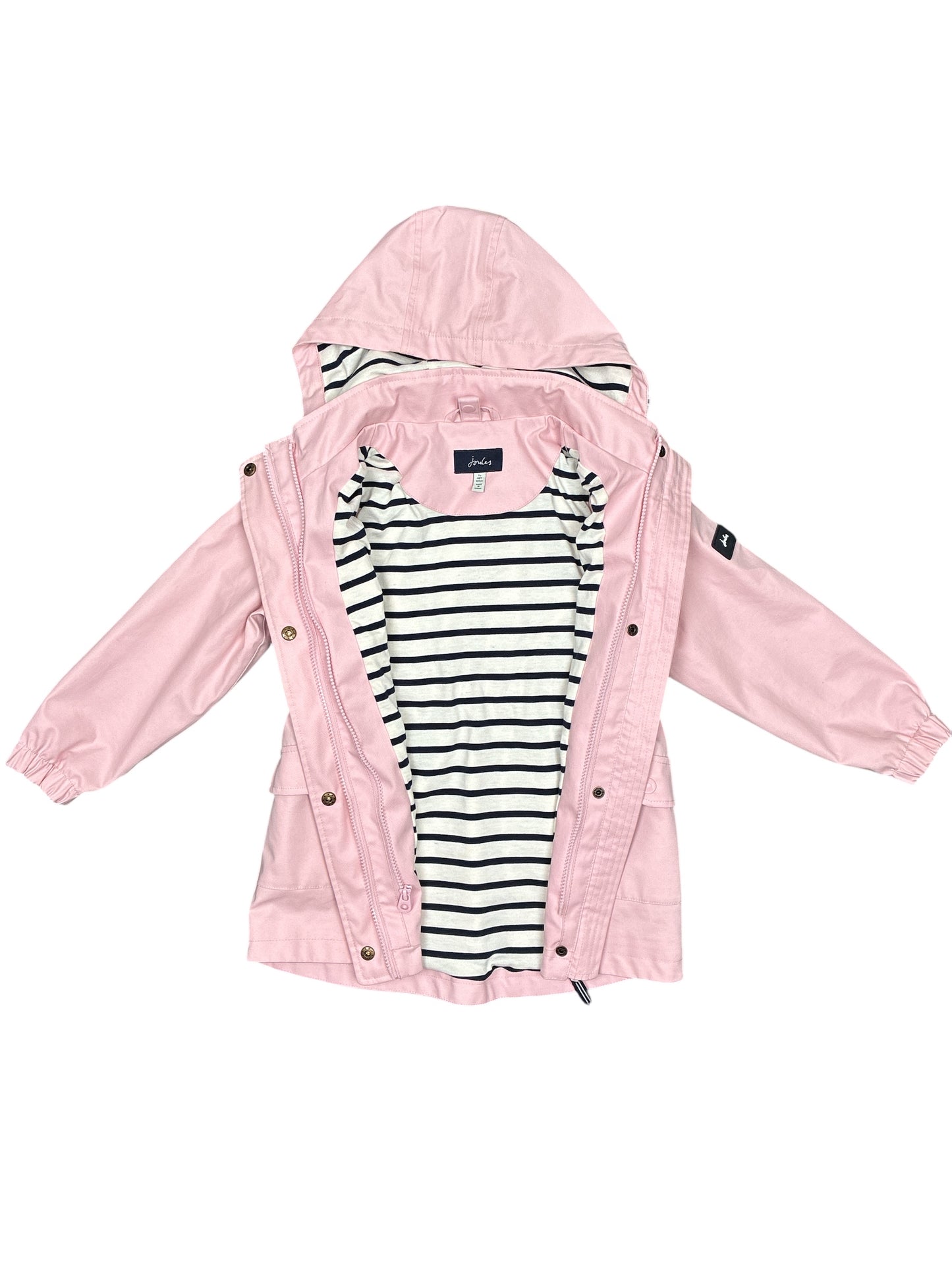 Joules 3-1 Girls  Hooded Jacket With Removable Puffer Vest Size 7