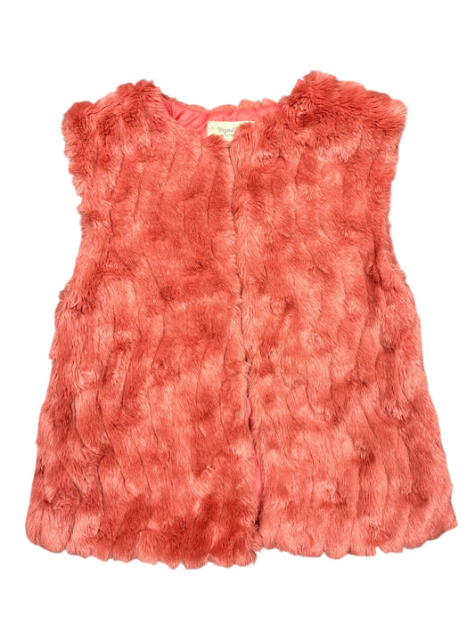 Mayoral Faux Fur Vest Size 7