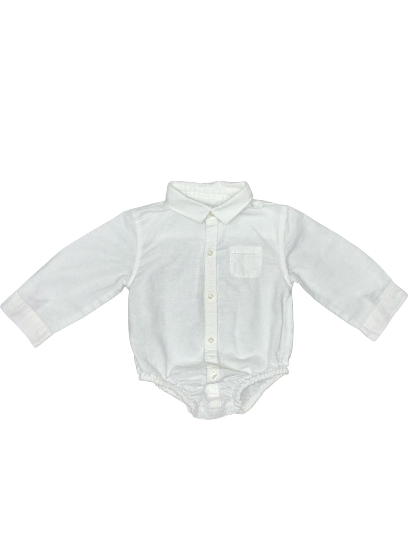 Janie and Jack Linen Bodysuit Size 12-18 Months