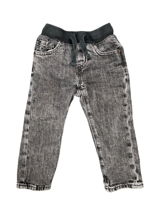 Gap Pull-On Slim Grey Jeans Size 2